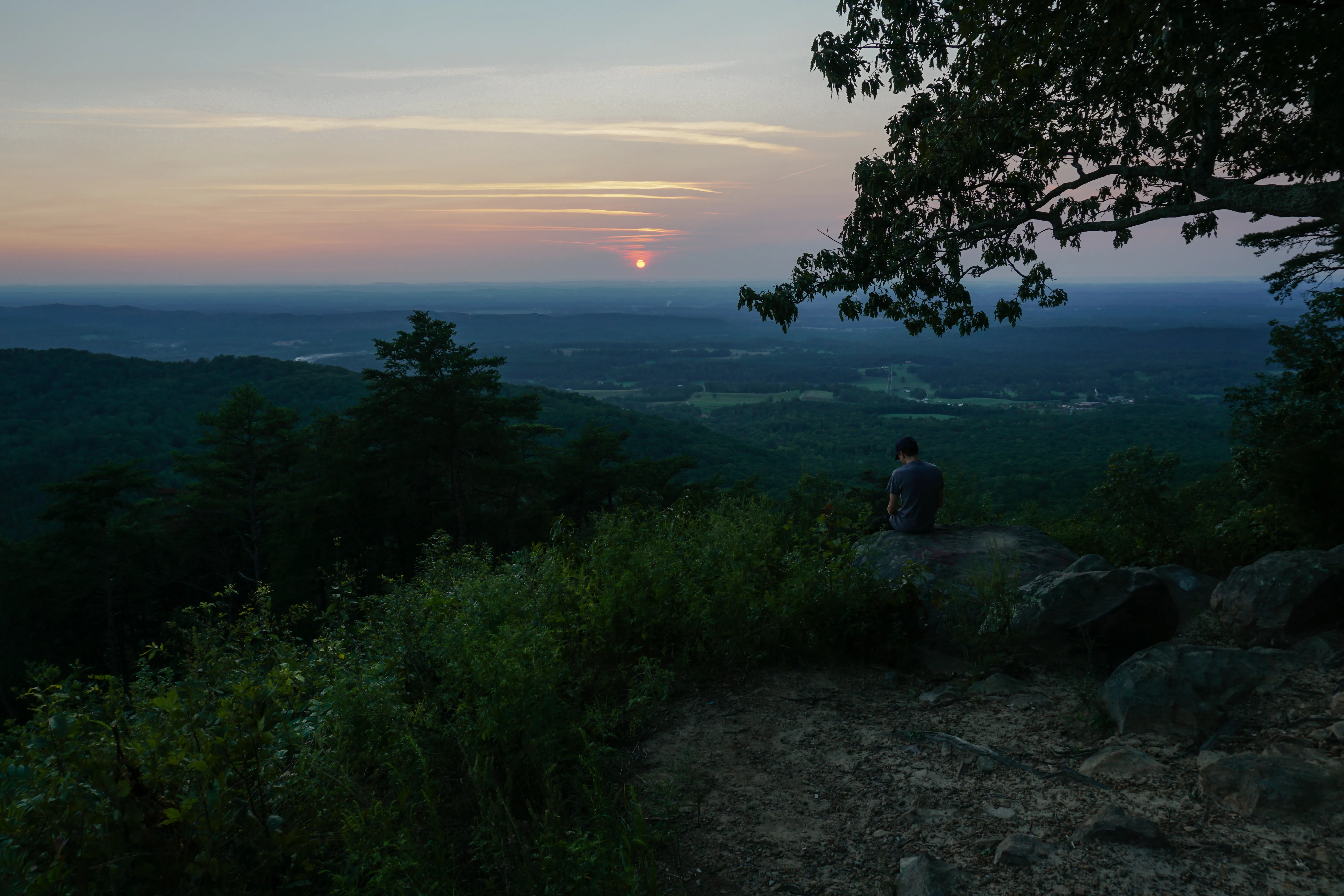 Watch the Sunset from Sugarloaf Overlook