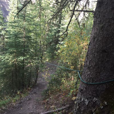 Hike to Muskeg Falls in Grande Cache