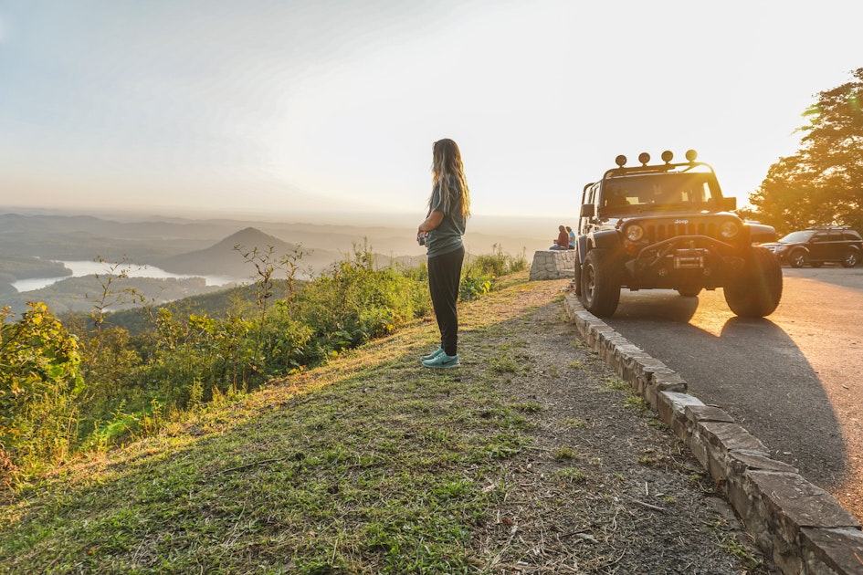 Take in the View at Chilhowee Overlook, Chilhowee Overlook