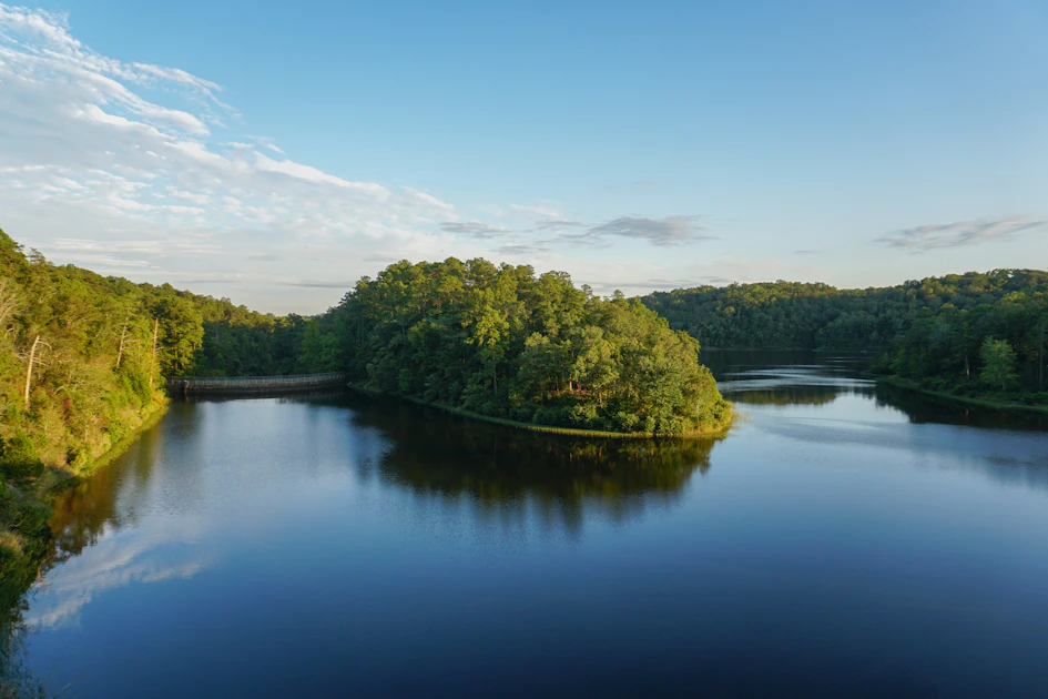 Hike around Lake Harris, Tuscaloosa, Alabama