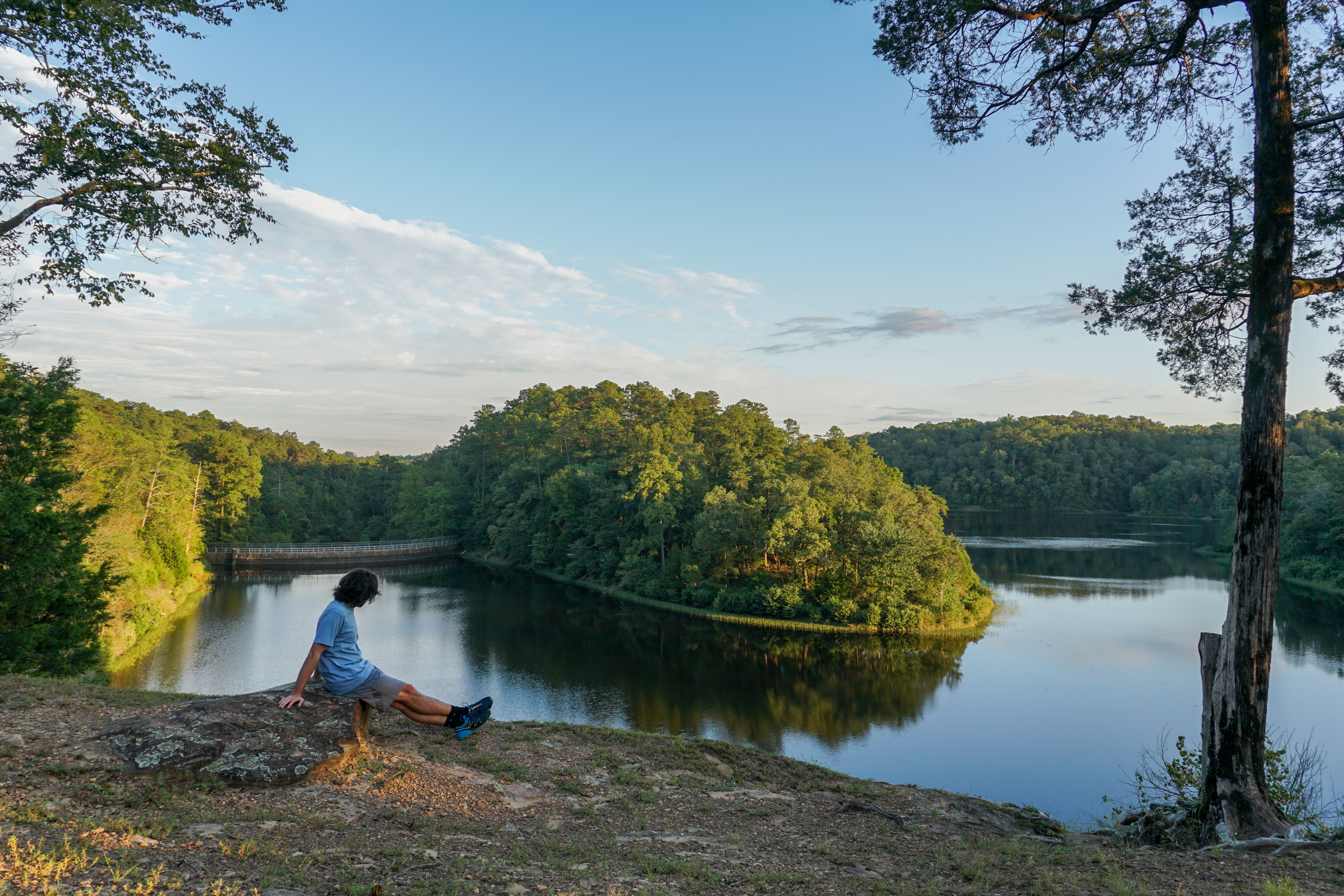Hike around Lake Harris