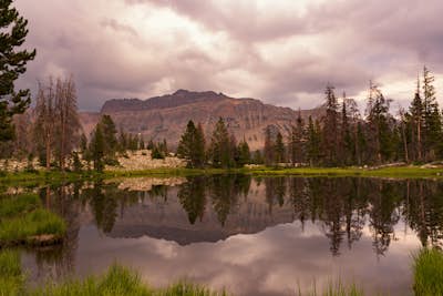 Hike to Ruth Lake in the High Uintas Wilderness 