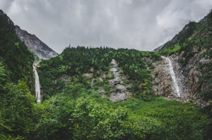 Hike to Twin Falls in Smithers BC