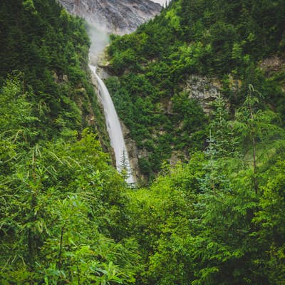 Hike to Twin Falls in Smithers BC