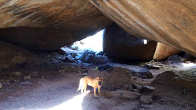 Hike to the Lower Rock Rooms via Charon's Garden Trail