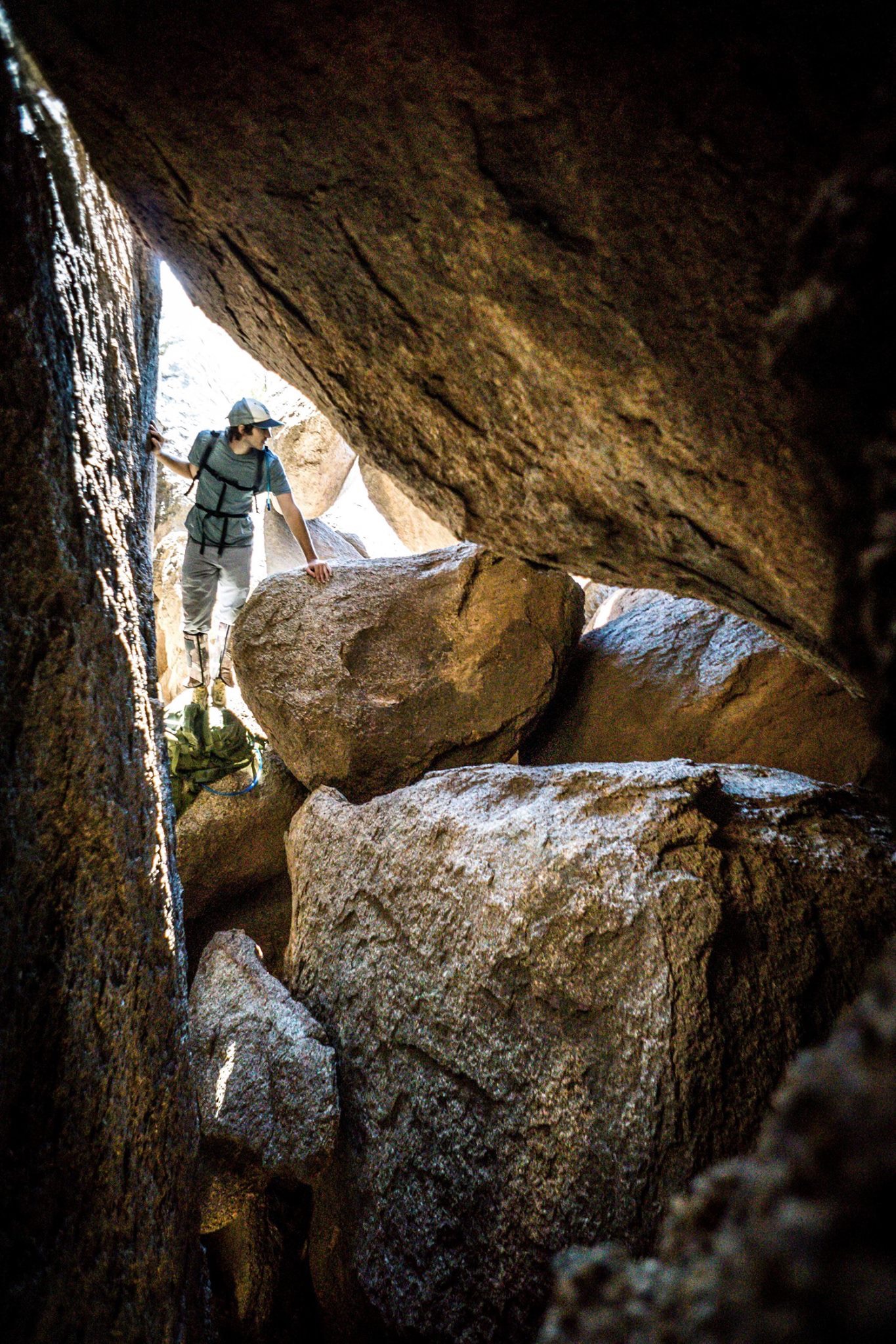 Hike to the Lower Rock Rooms via Charon's Garden Trail