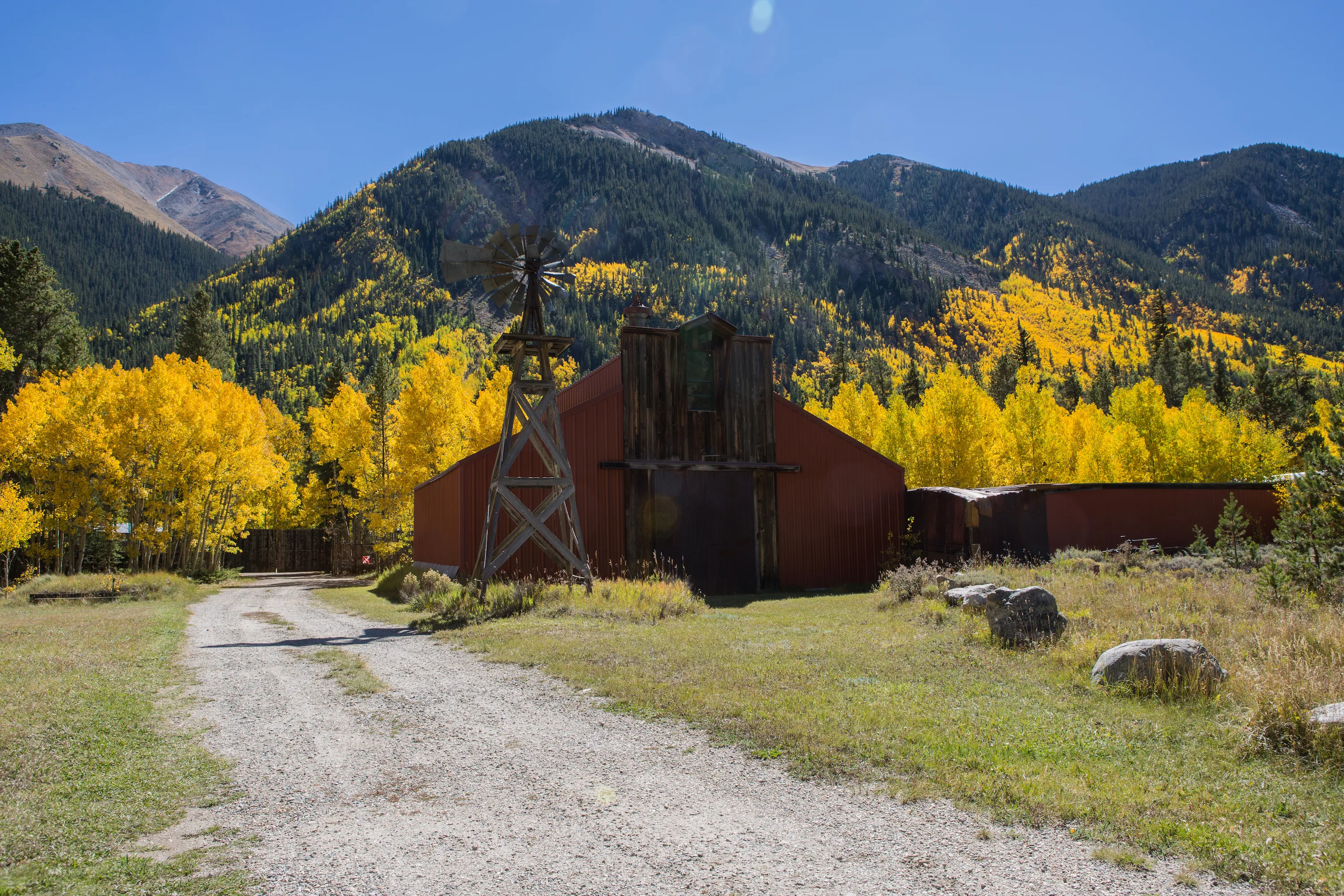 Photograph Fall Colors Along Independence Pass and Twin Lakes, CO