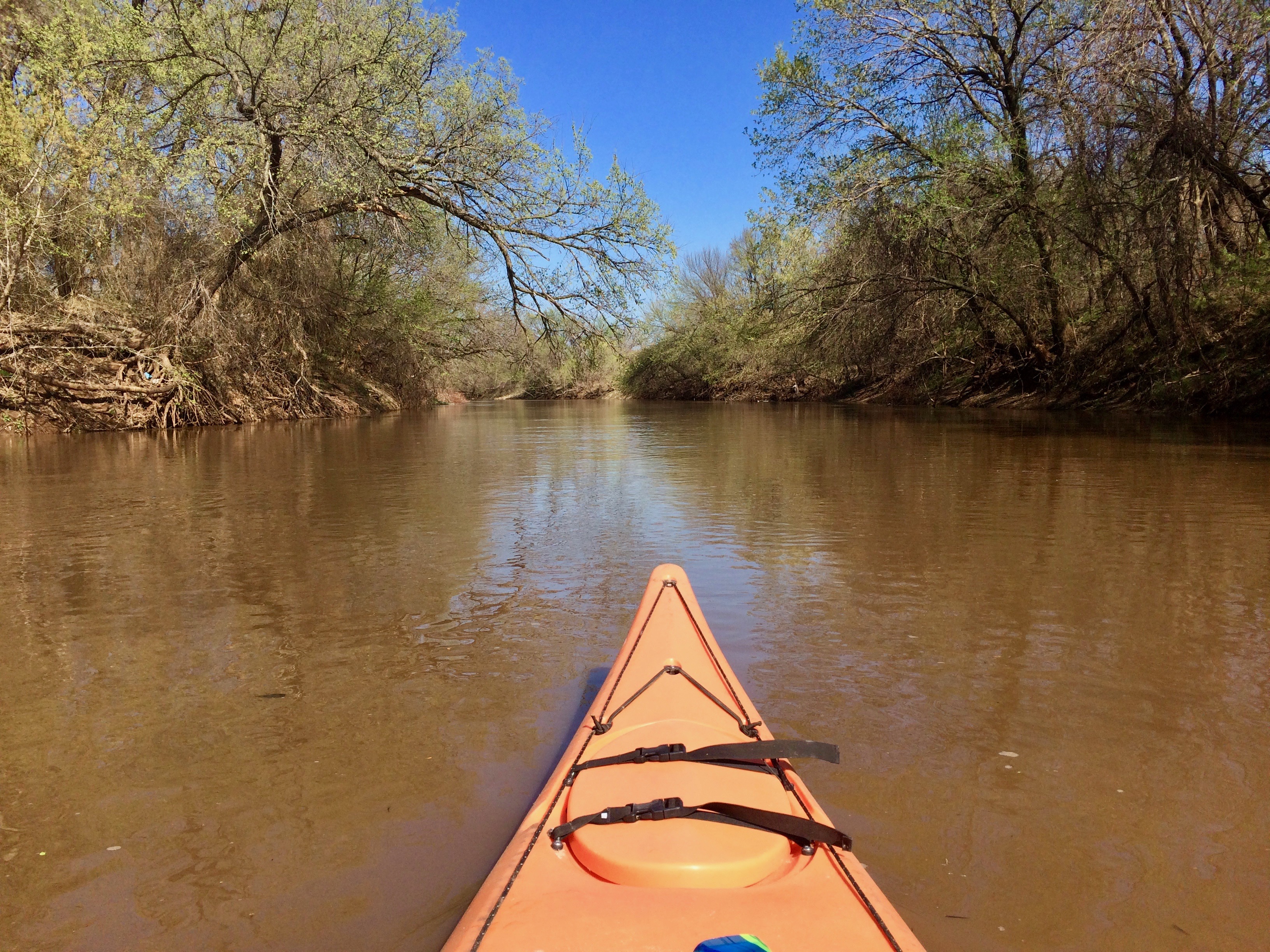 Paddle from Yukon to Lake Overholser, Yukon, Oklahoma