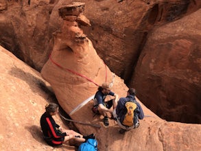 Canyoneering in Neon Canyon