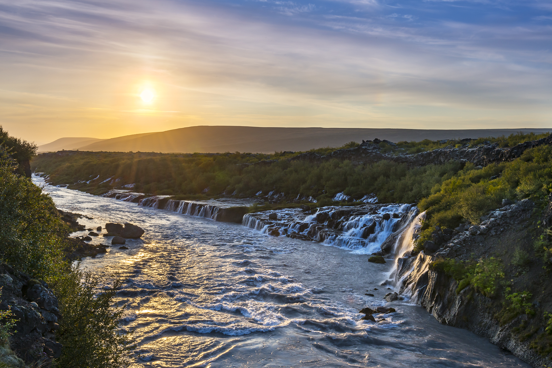 Hraunfossar (Lava Falls)