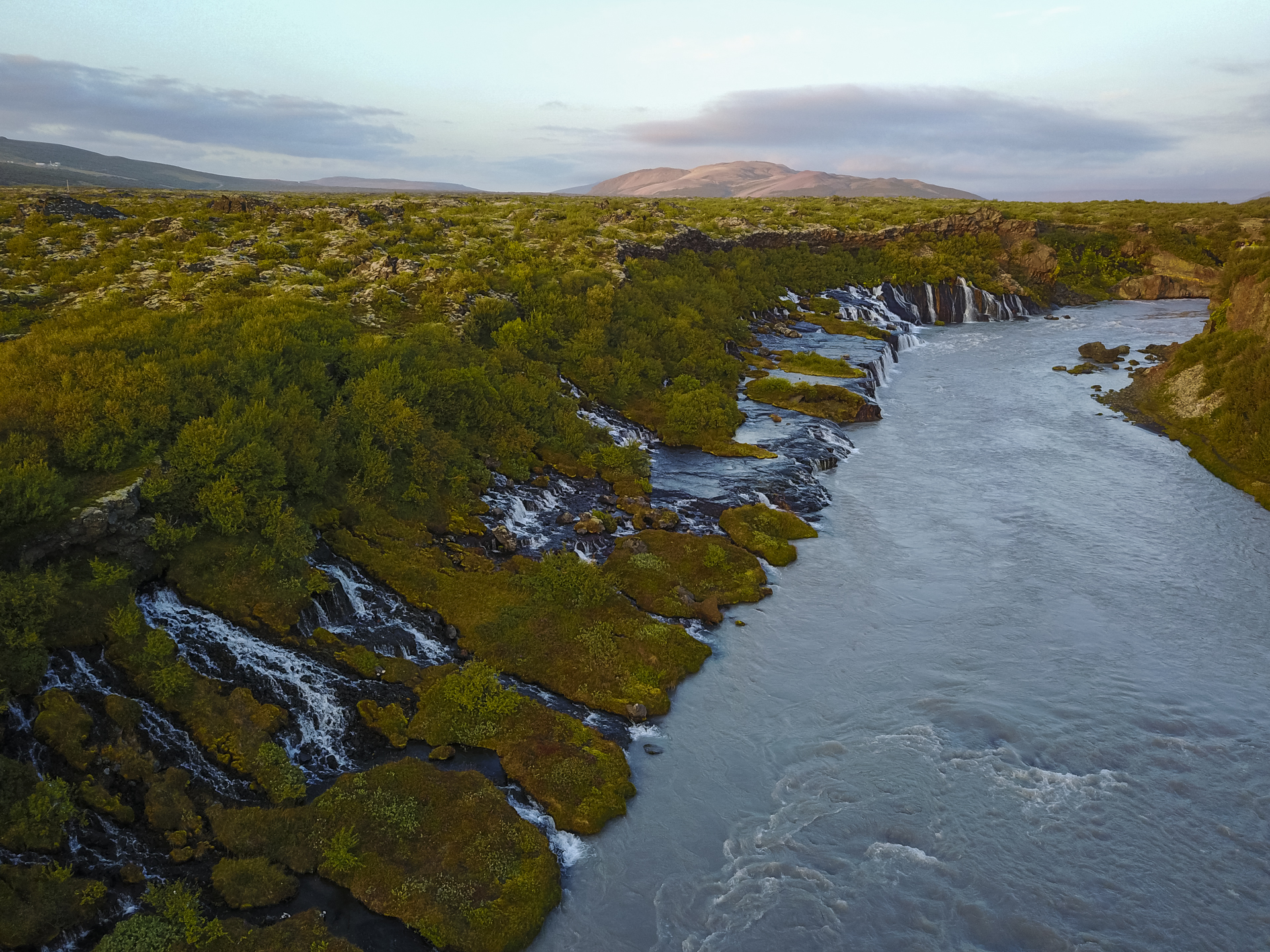 Hraunfossar (Lava Falls)