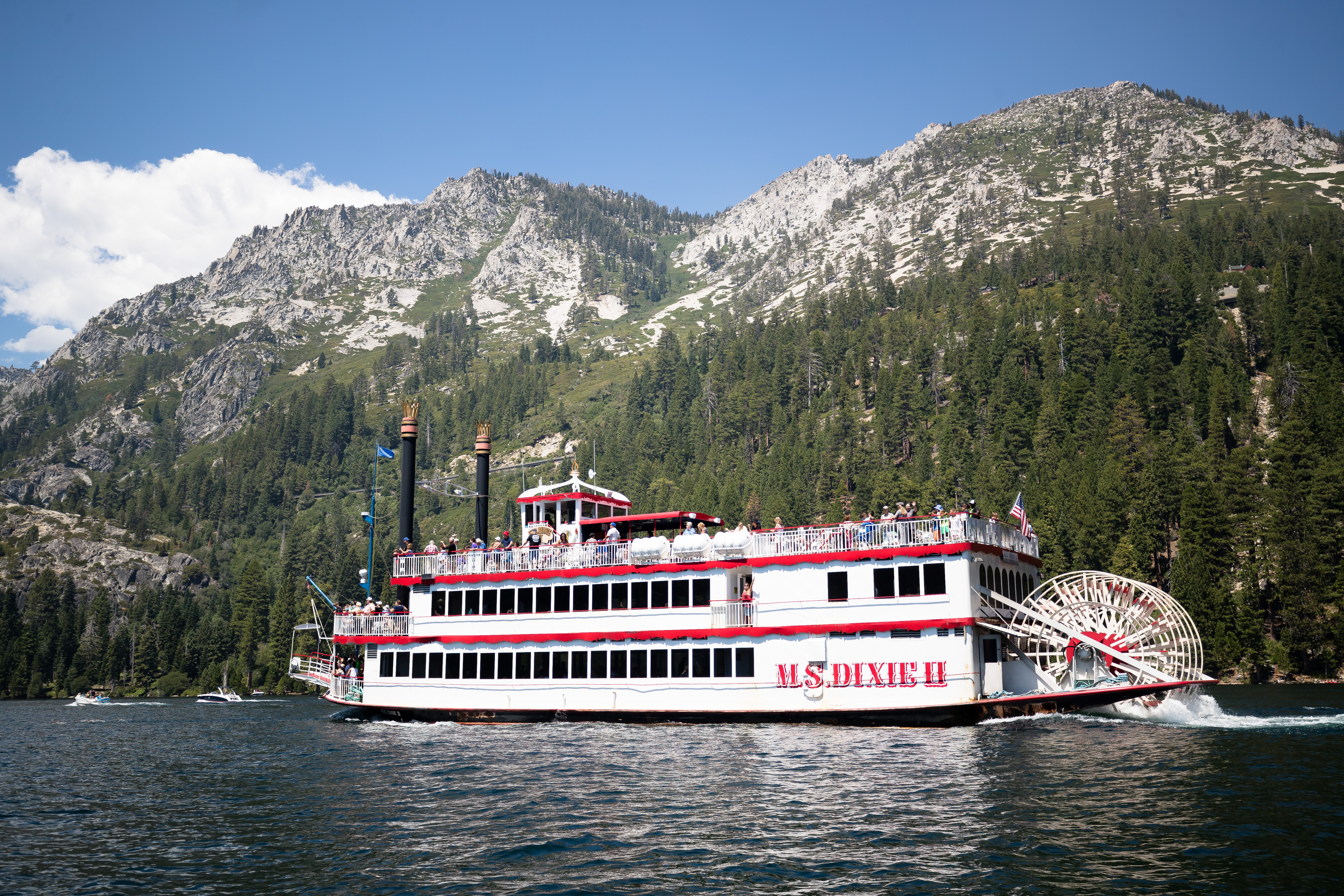 Explore Emerald Bay by Boat from Zephyr Cove