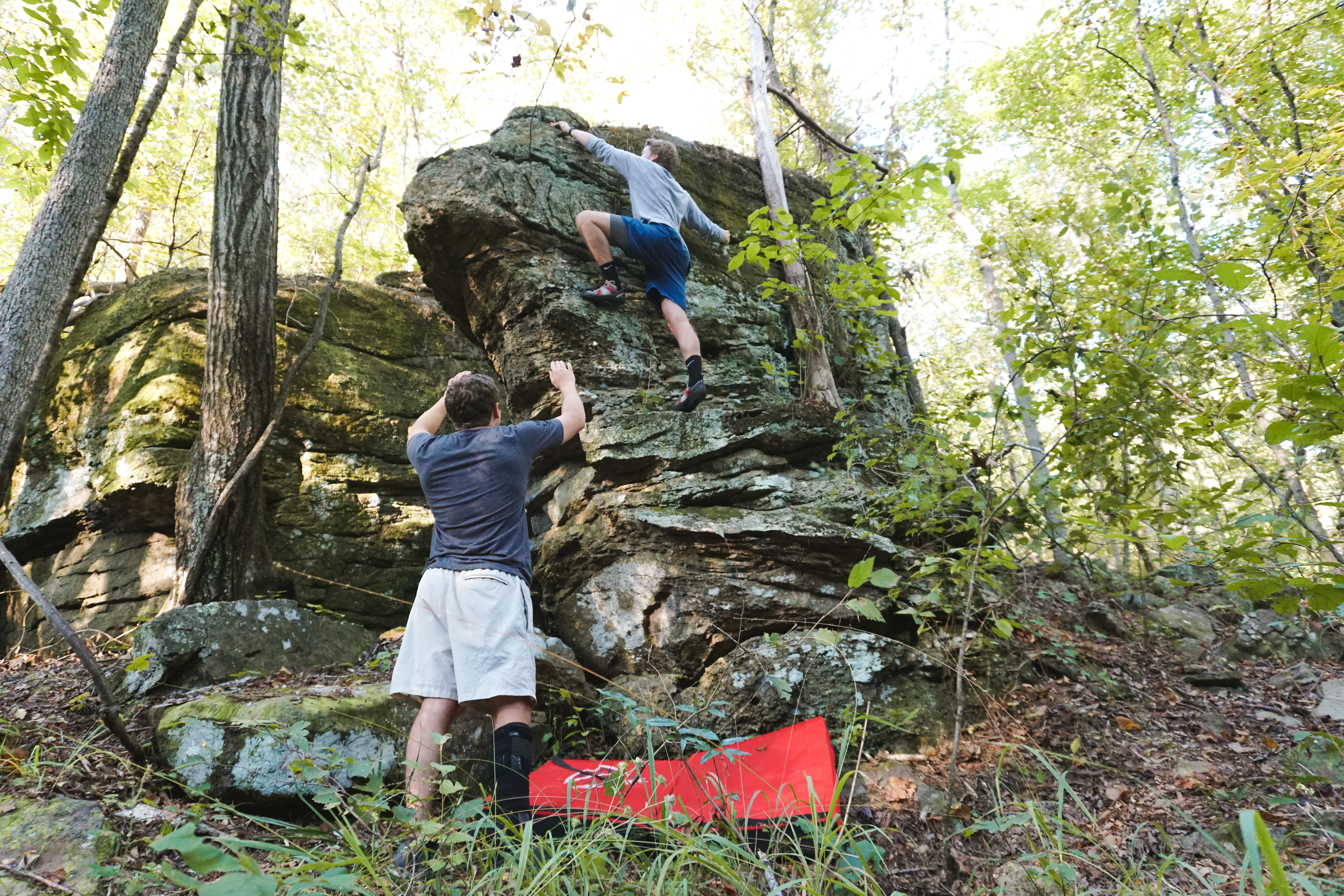 Boulder at Hurricane Creek Park