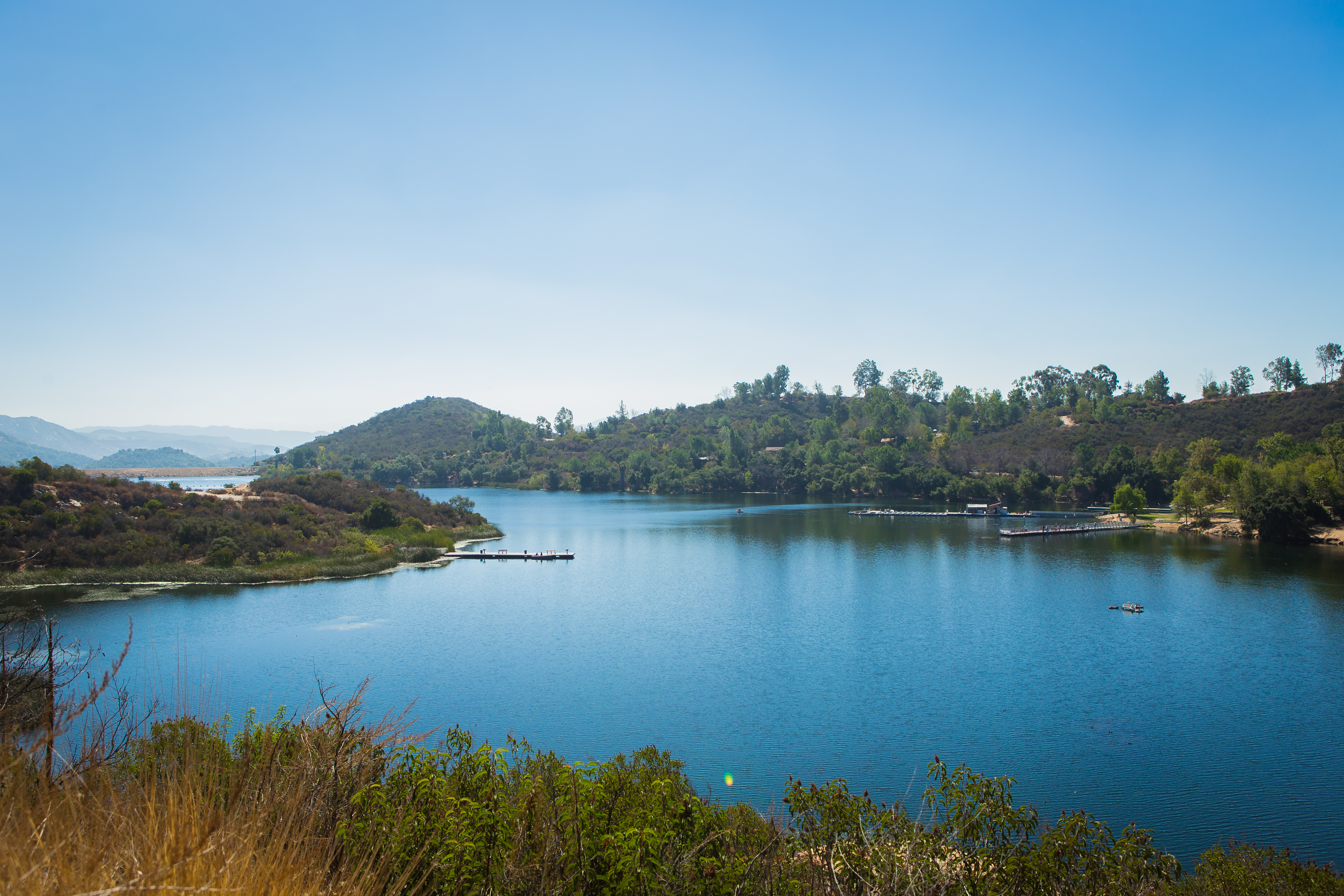 Camp at Dixon Lake, Escondido, California