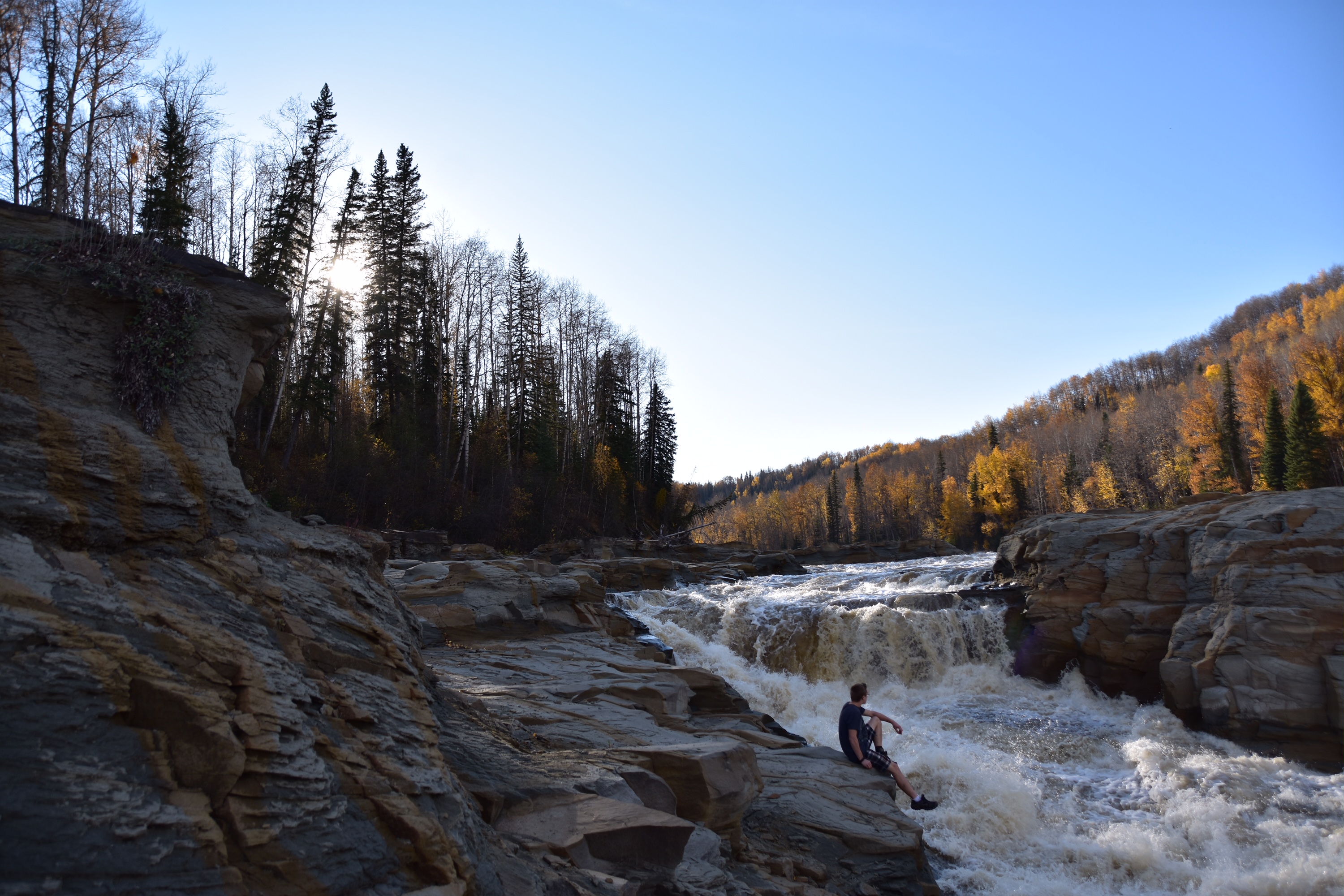 Hike to the Cutbank Twin Falls