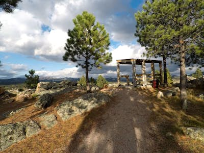 Hike the Custer Skywalk to Big Rock Observation Point