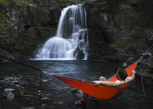 Explore the waterfalls of Oh Be Joyful Creek