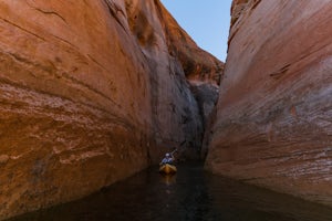 Kayak or SUP Lost Eden Canyon in Lake Powell