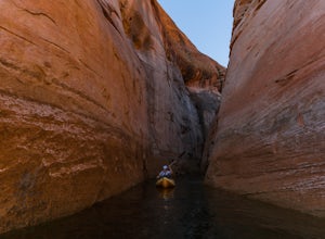 Kayak or SUP Lost Eden Canyon in Lake Powell