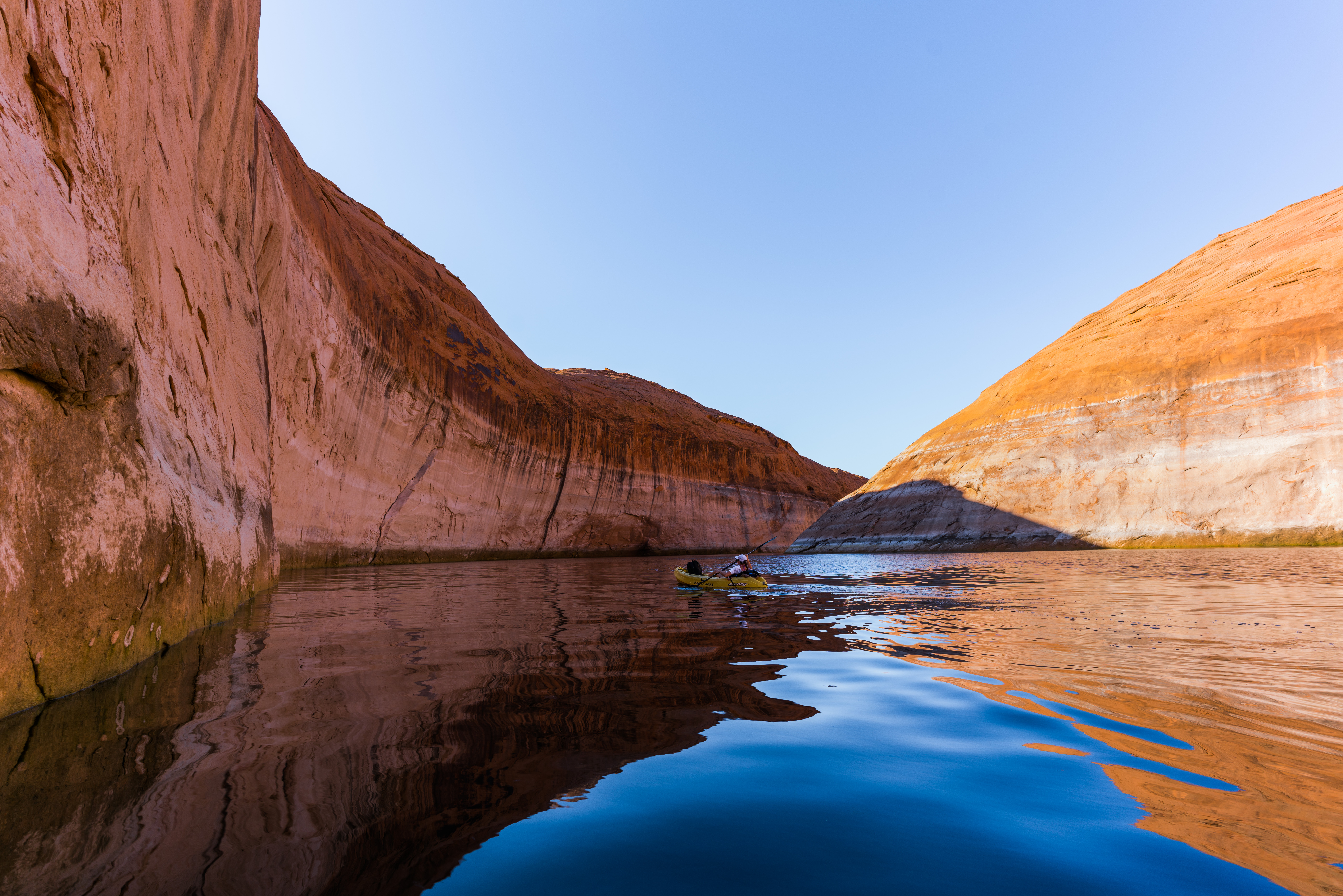Kayak or SUP Lost Eden Canyon in Lake Powell
