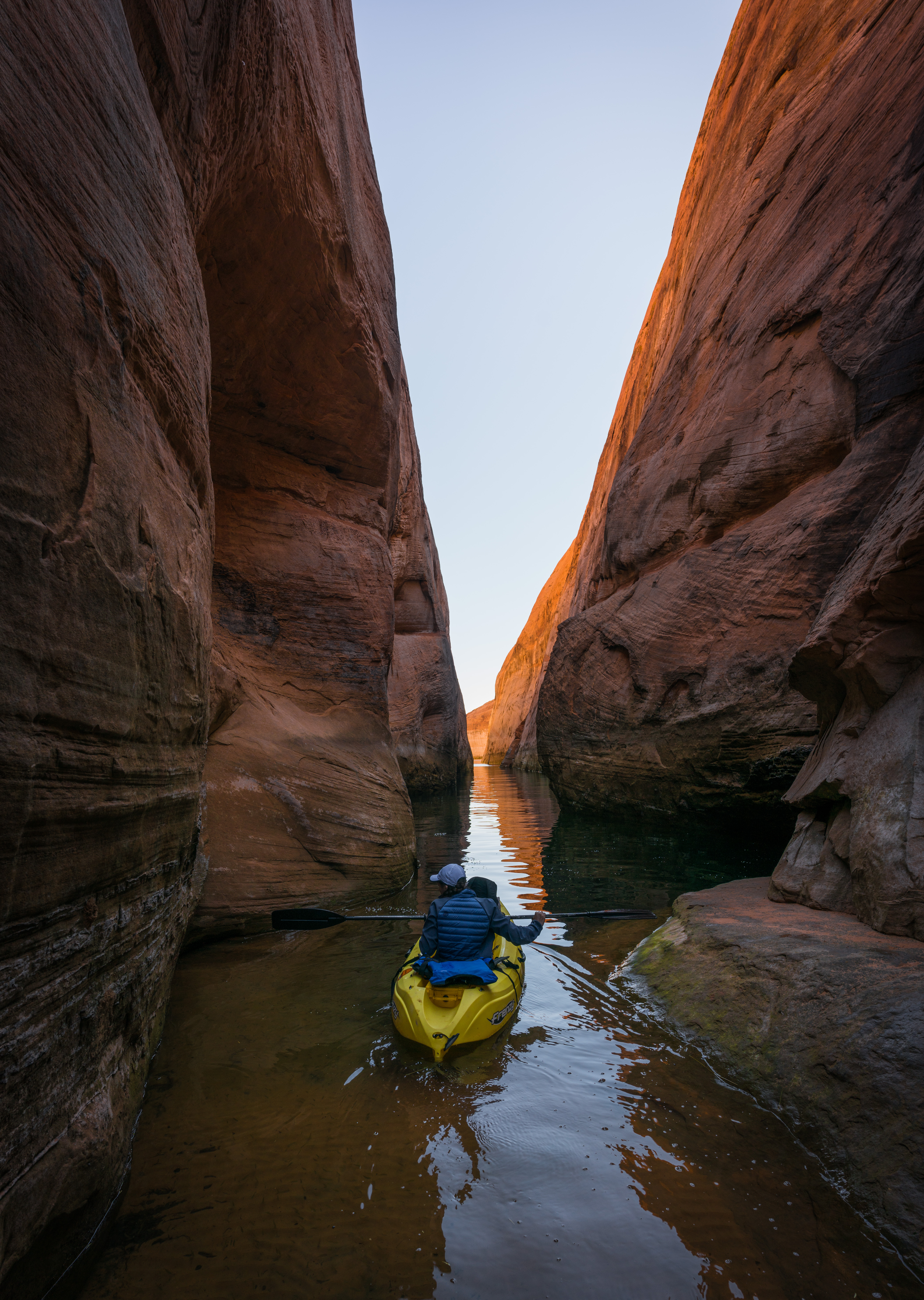 Kayak or SUP Lost Eden Canyon in Lake Powell