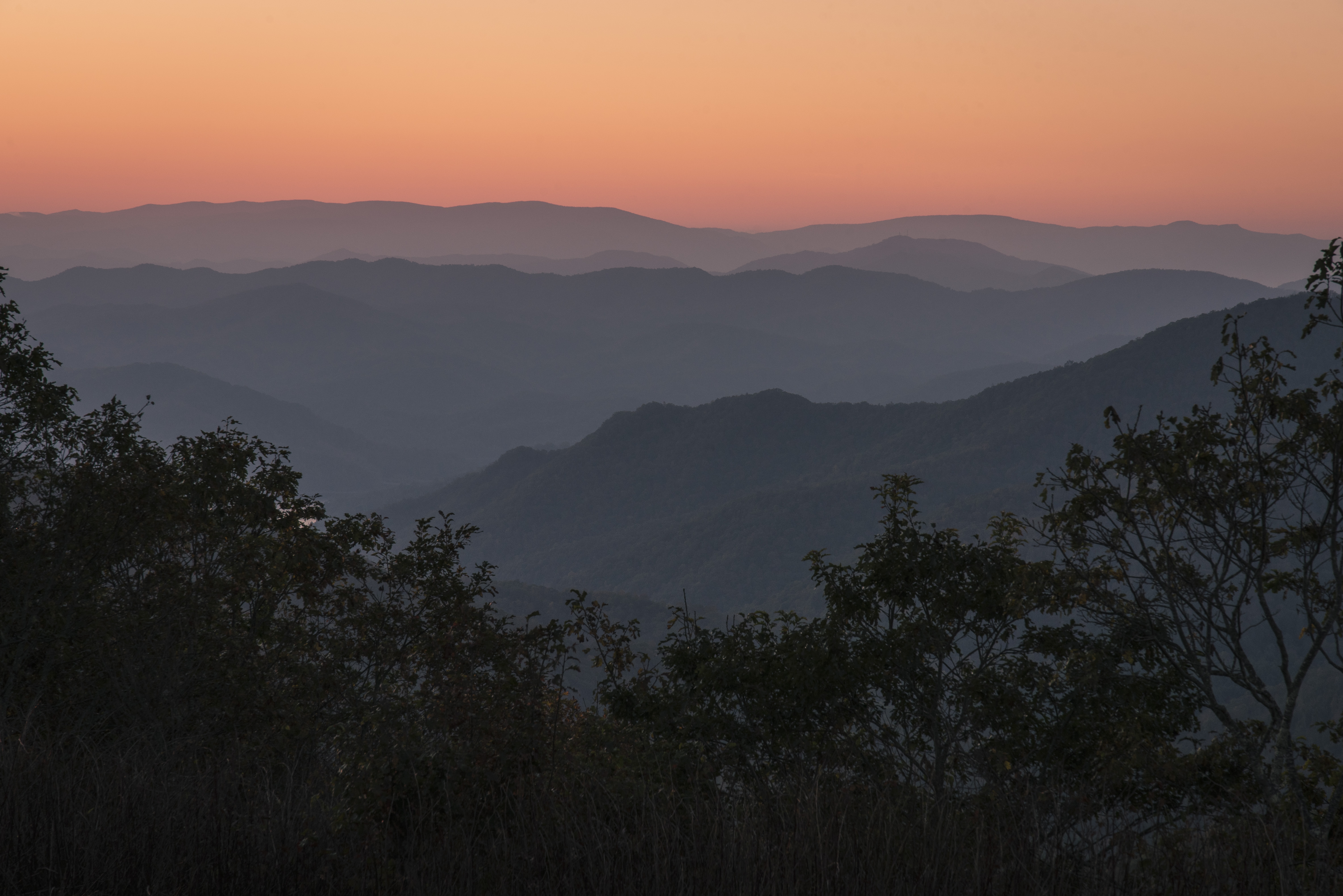 Siler Bald from Wayah Gap