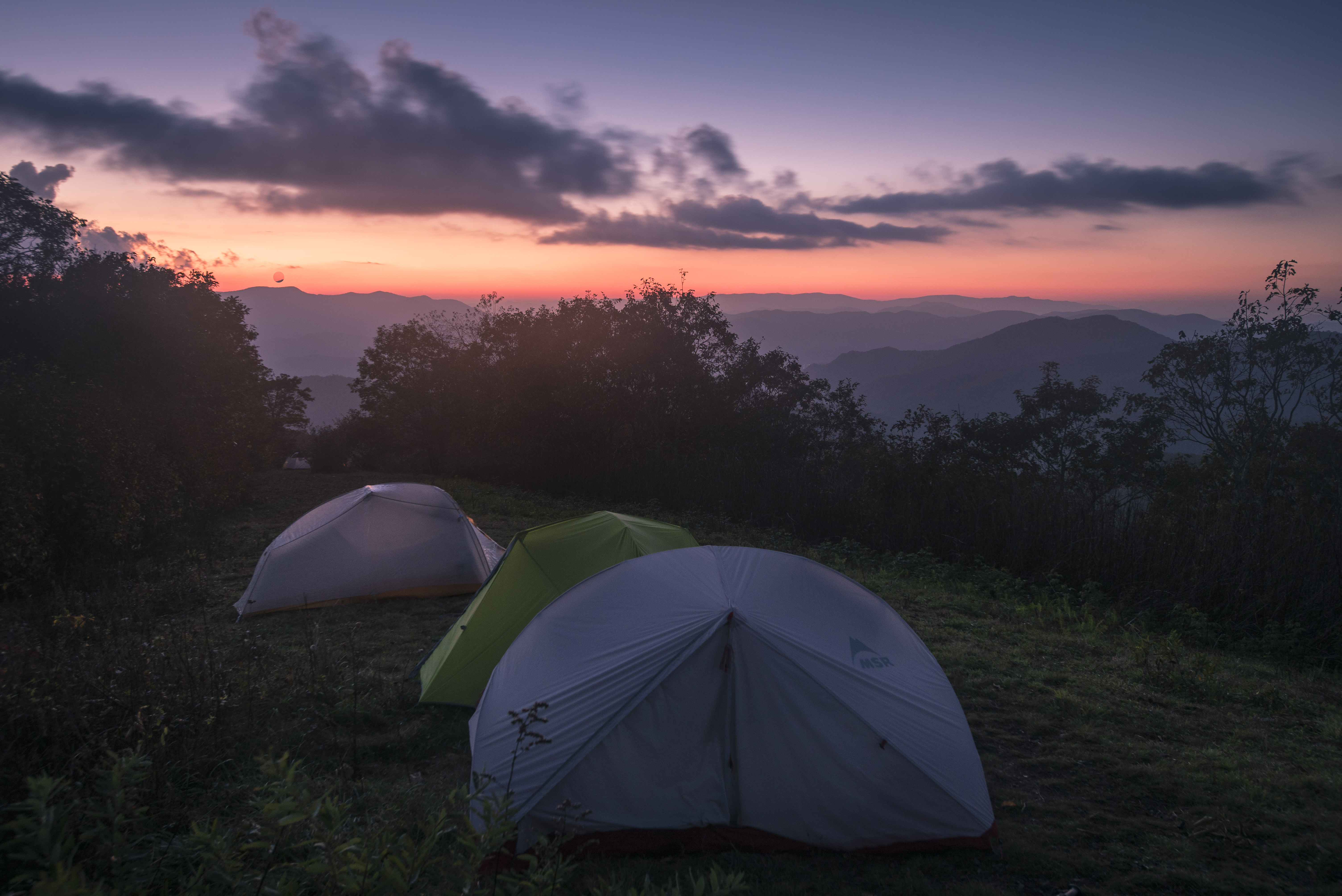 Siler Bald from Wayah Gap