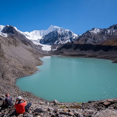 Backpack to Leduomanyin Glacier & Lake