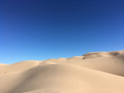 Hike along the Buttercup Sand Dunes