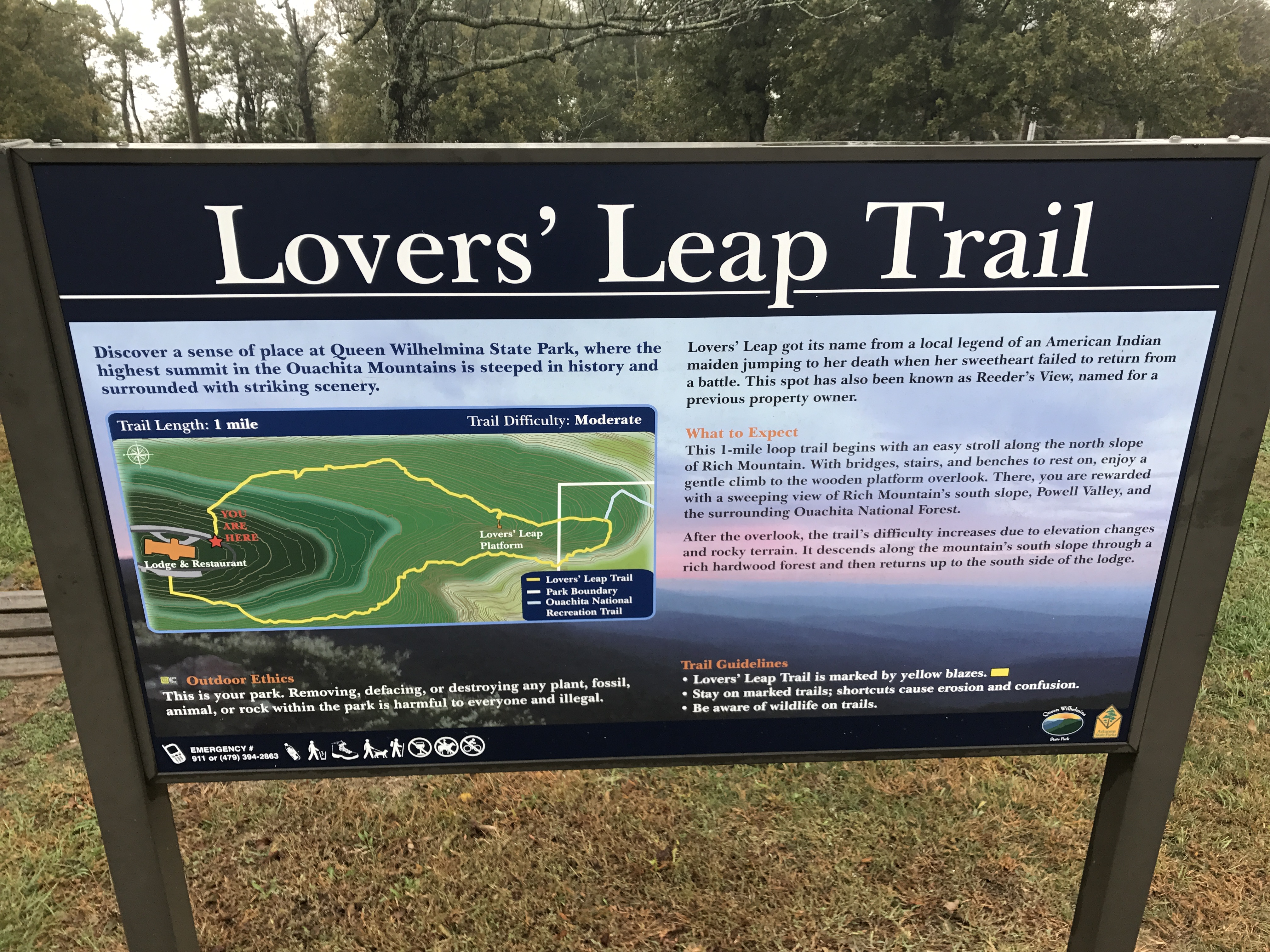 Lovers' Leap Trail