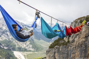 What Could Make Someone Climb into a Hammock Thousands of Feet above Land?