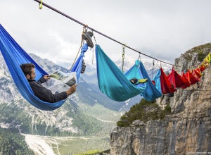 What Could Make Someone Climb into a Hammock Thousands of Feet above Land?