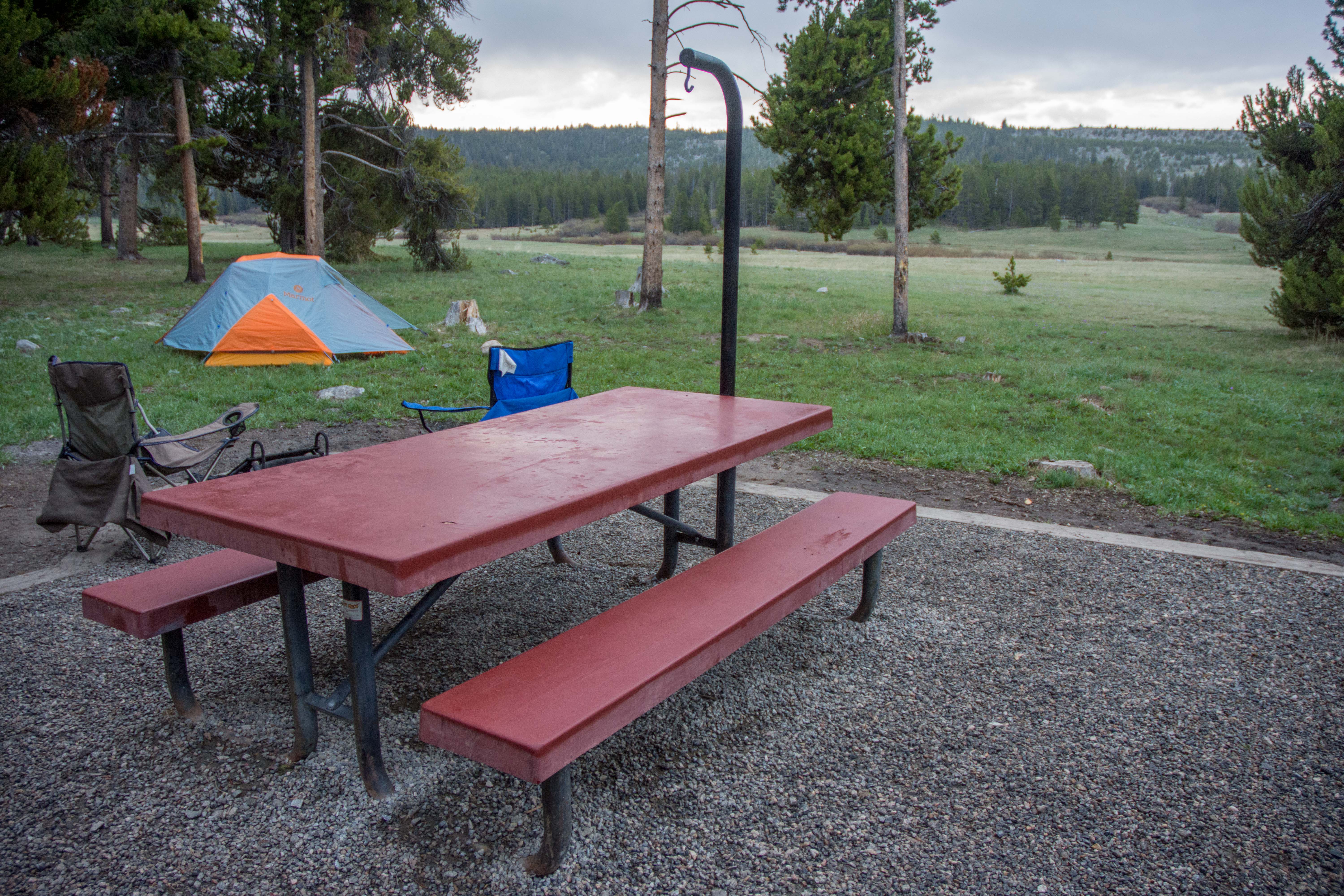Camp at Sitting Bull Campground