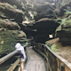 Hike through Witches Gulch Slot Canyon
