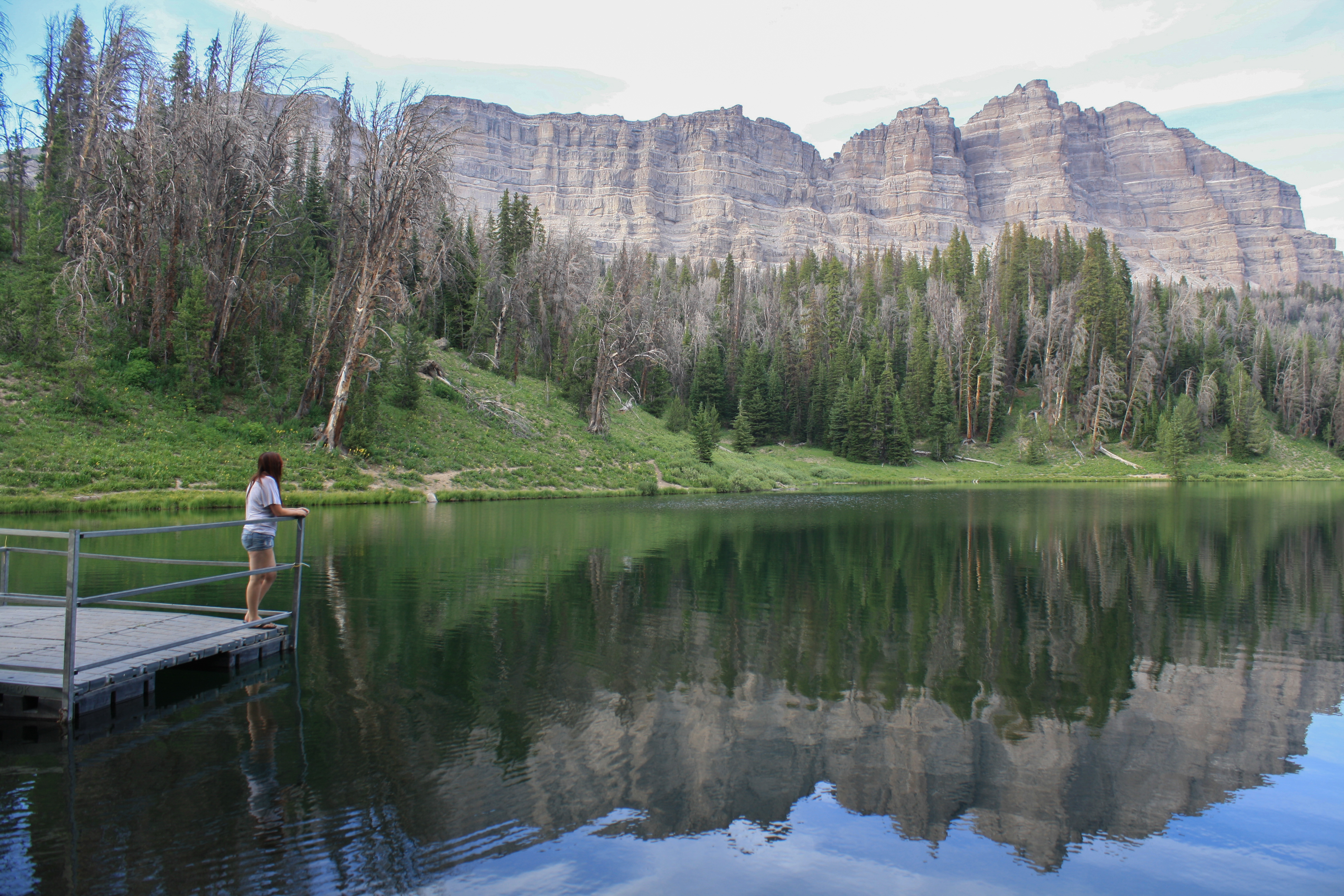 Photograph Wind River Lake