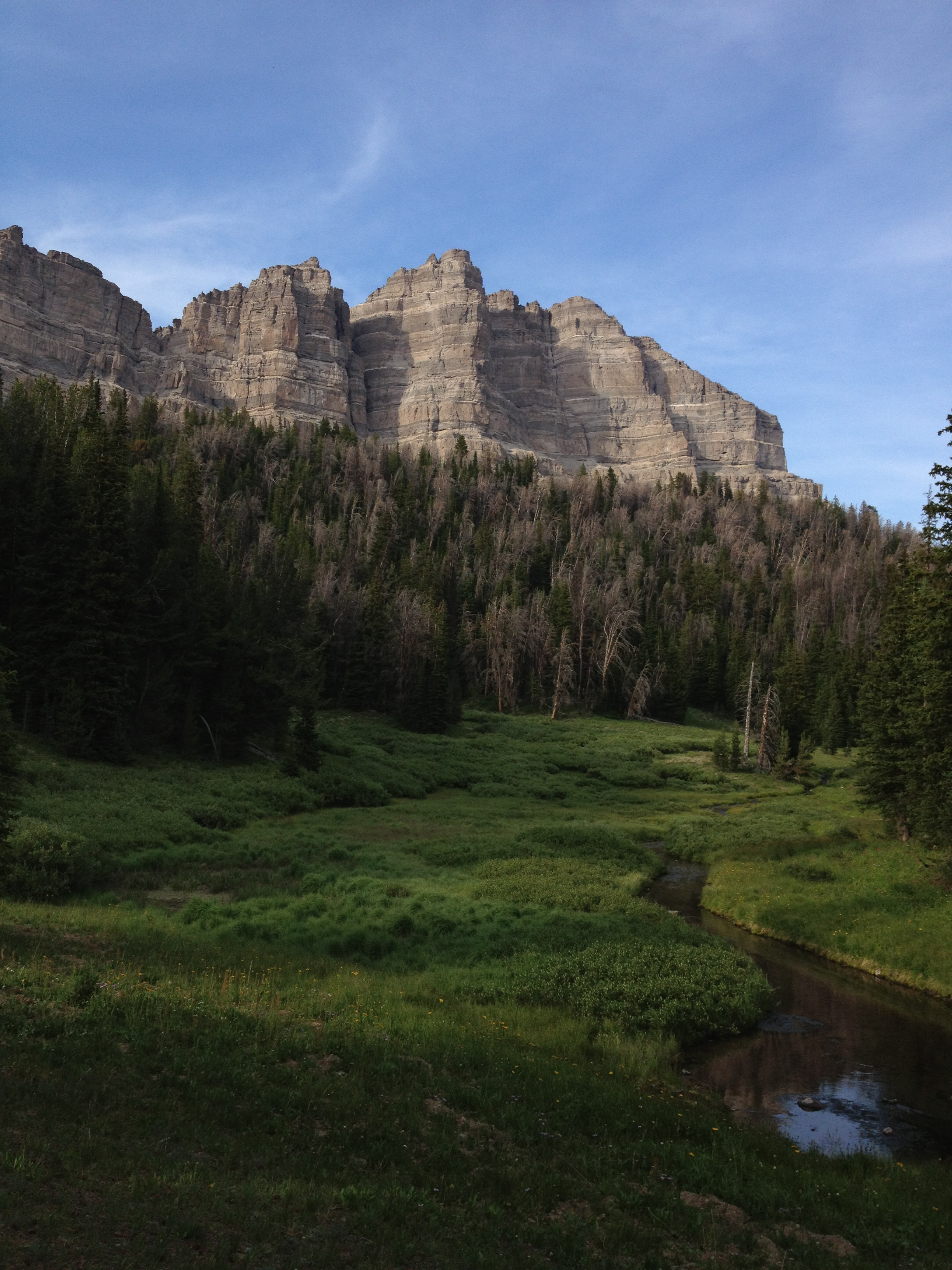 Photograph Wind River Lake