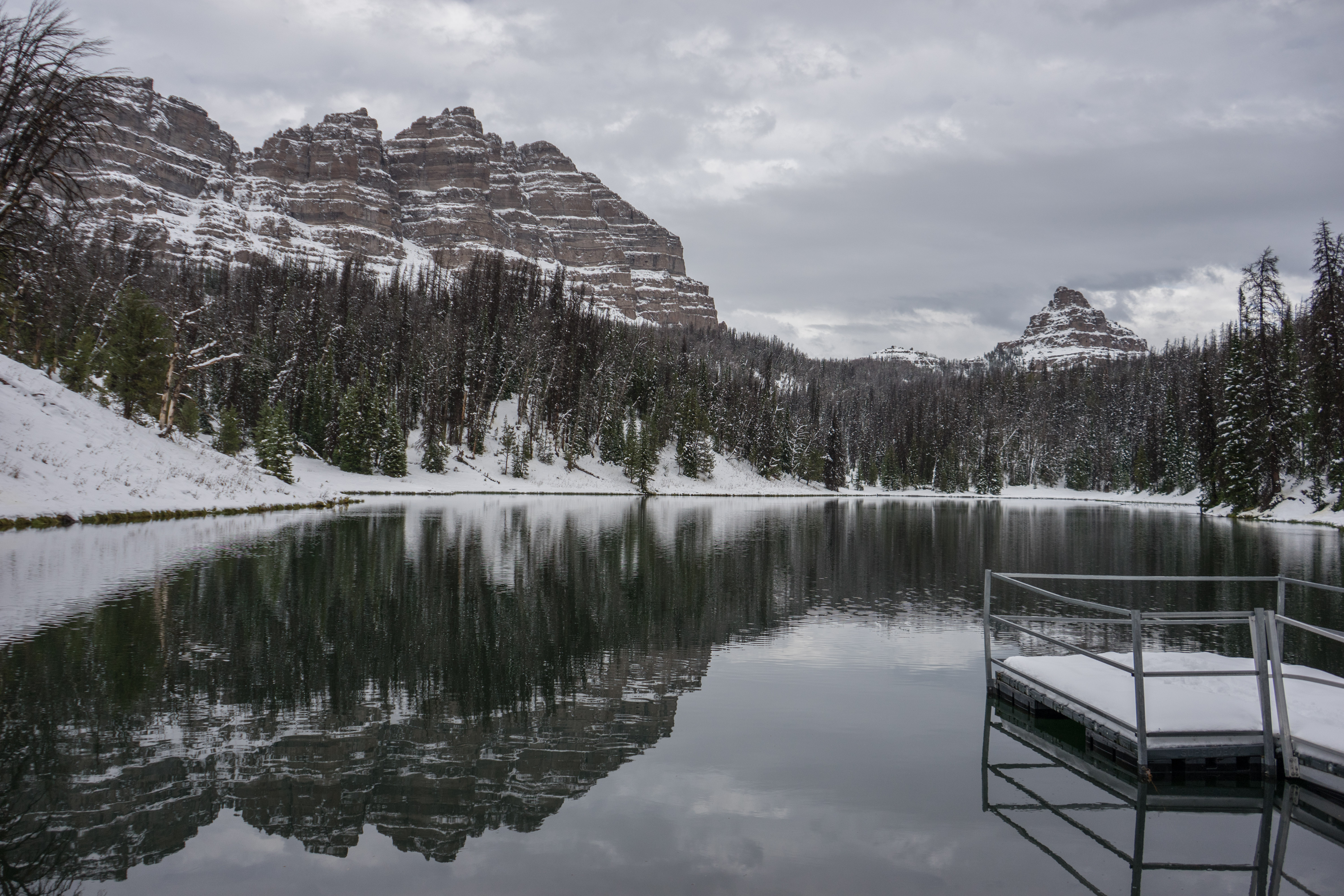 Photograph Wind River Lake