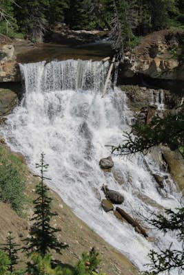 Photograph Brooks Lake Creek Falls