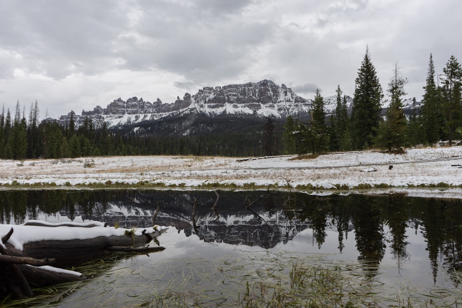 Camping at Brooks Lake, Brooks Lake Campground
