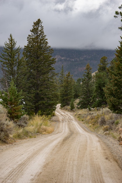 Drive Forest Service Road 411, Dubois, Wyoming