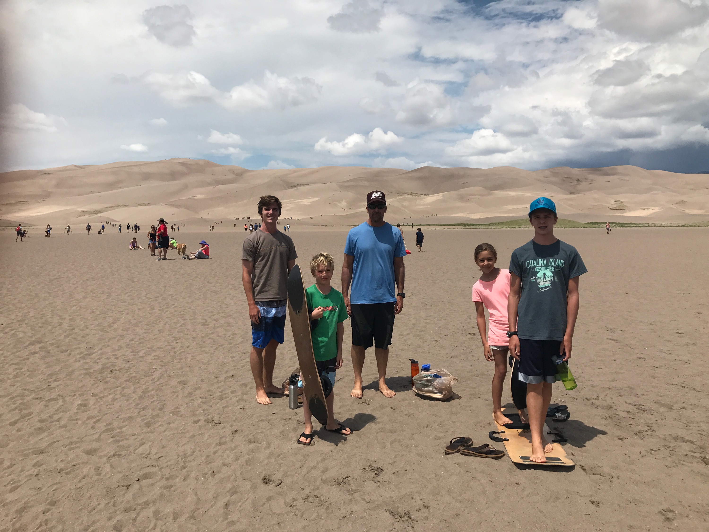Sandboard in Great Sand Dunes National Park