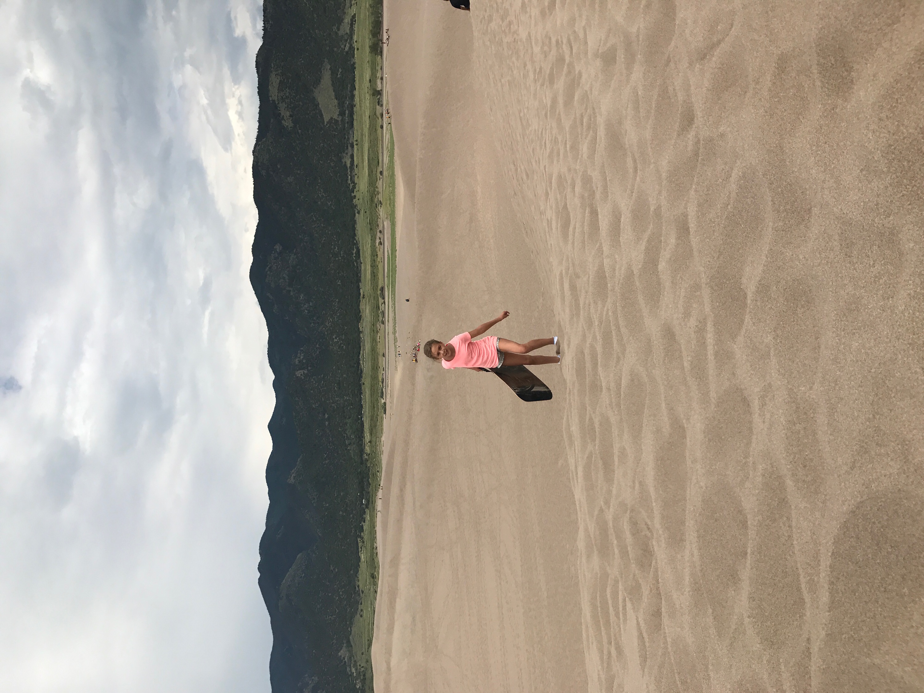 Sandboard in Great Sand Dunes National Park