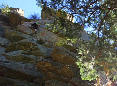 Climb the Avalon Crag in Boulder Canyon