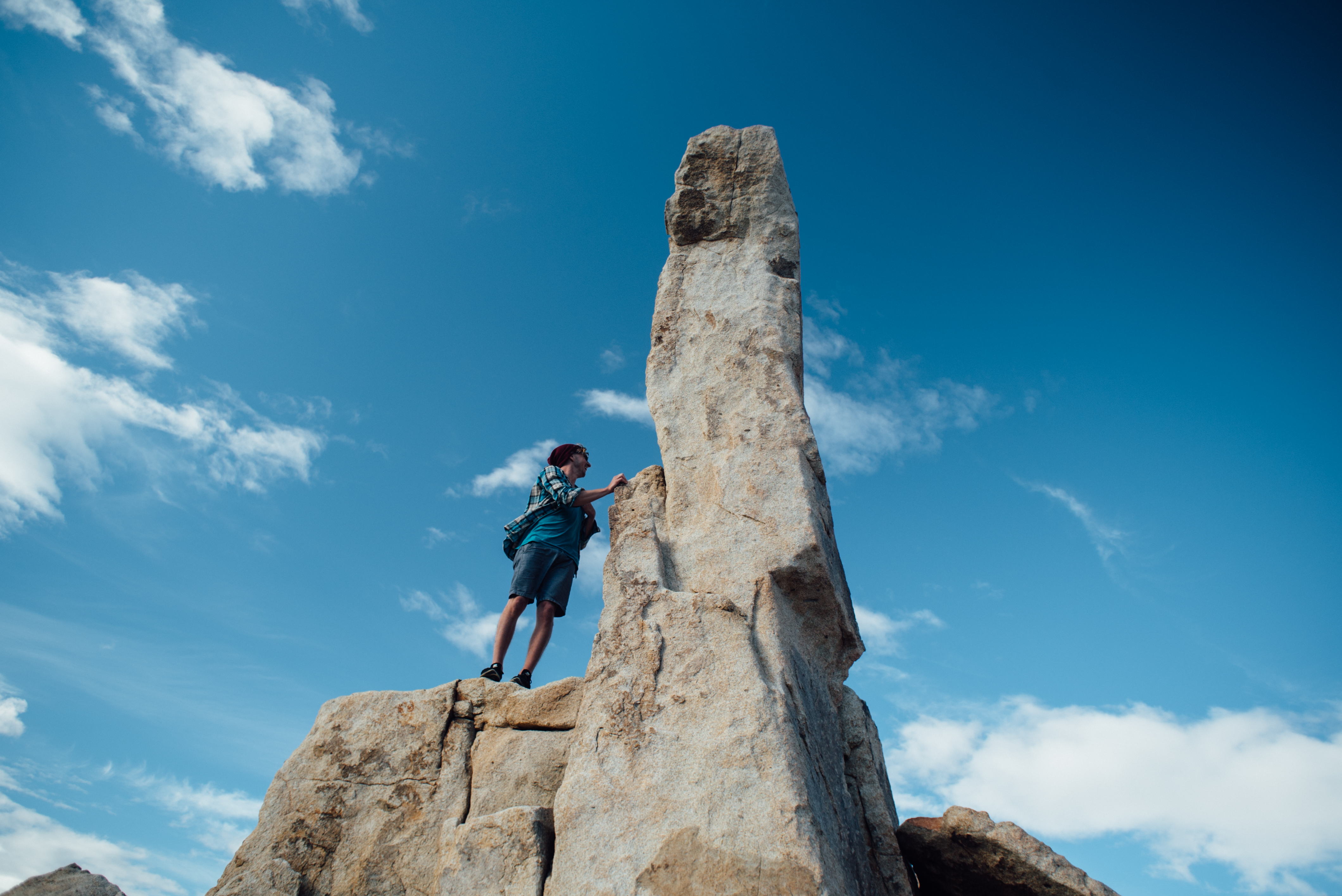 Climb The Spire in Joshua Tree National Park