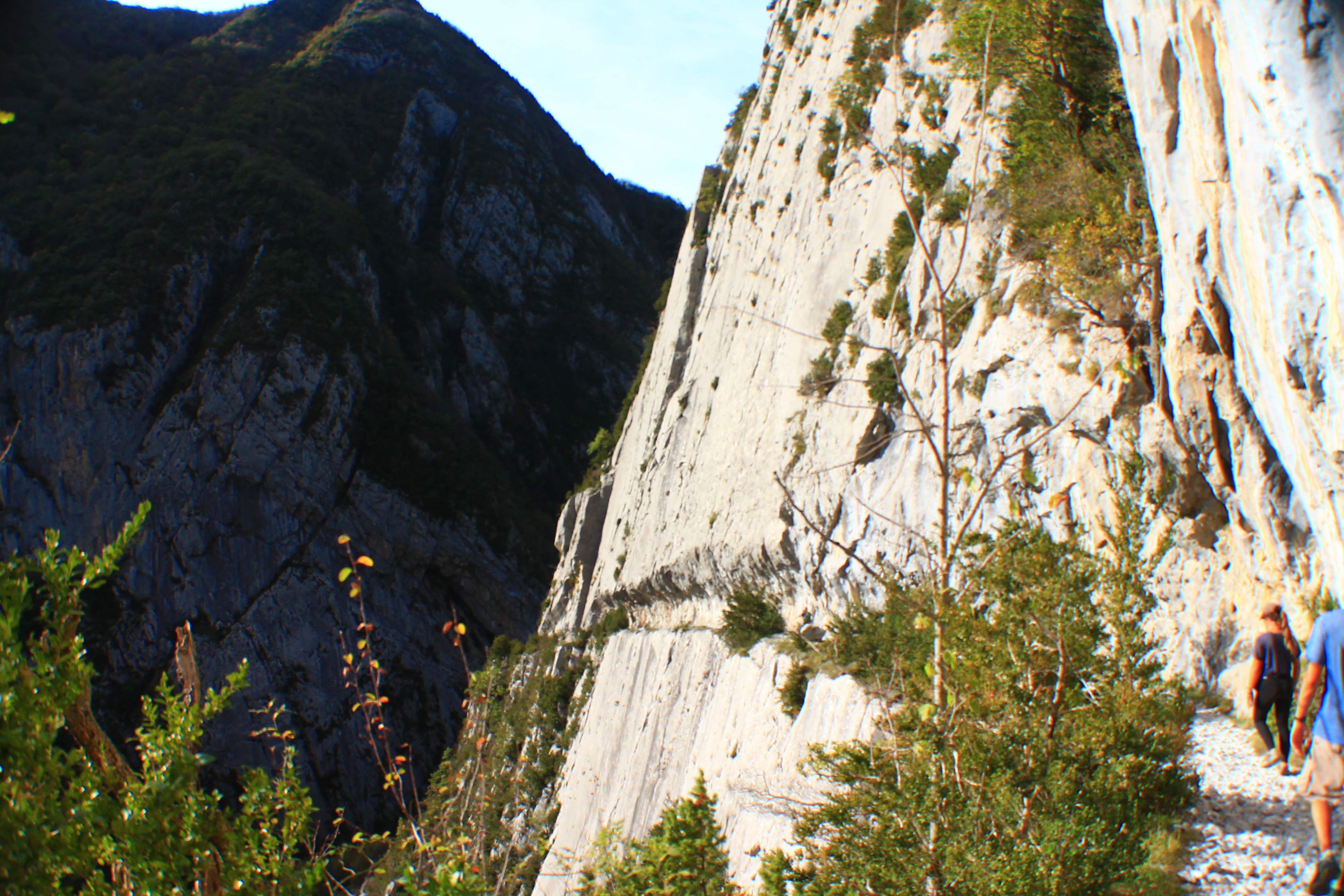 Hike through La Chemin de la Mature