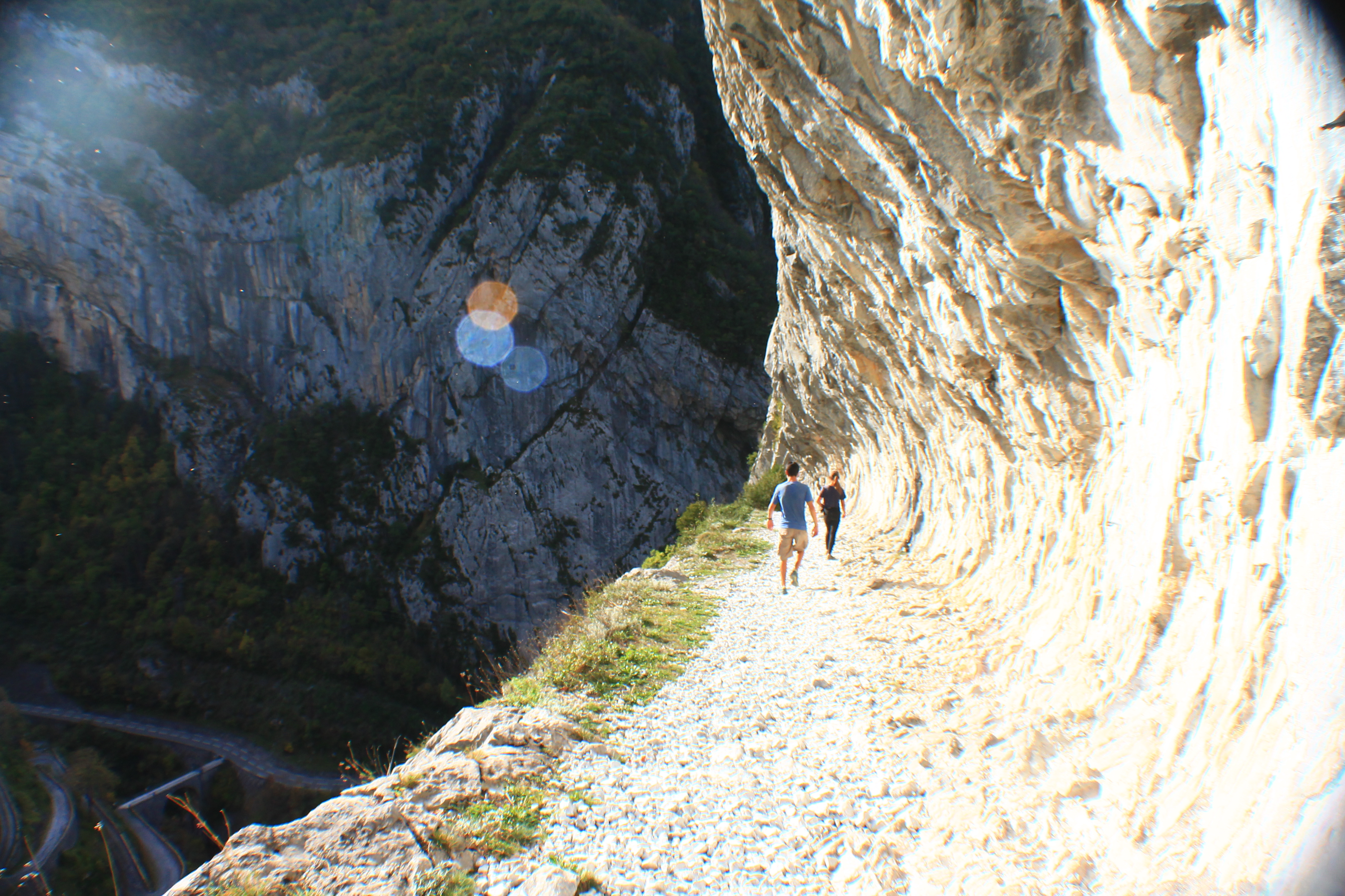 Hike through La Chemin de la Mature