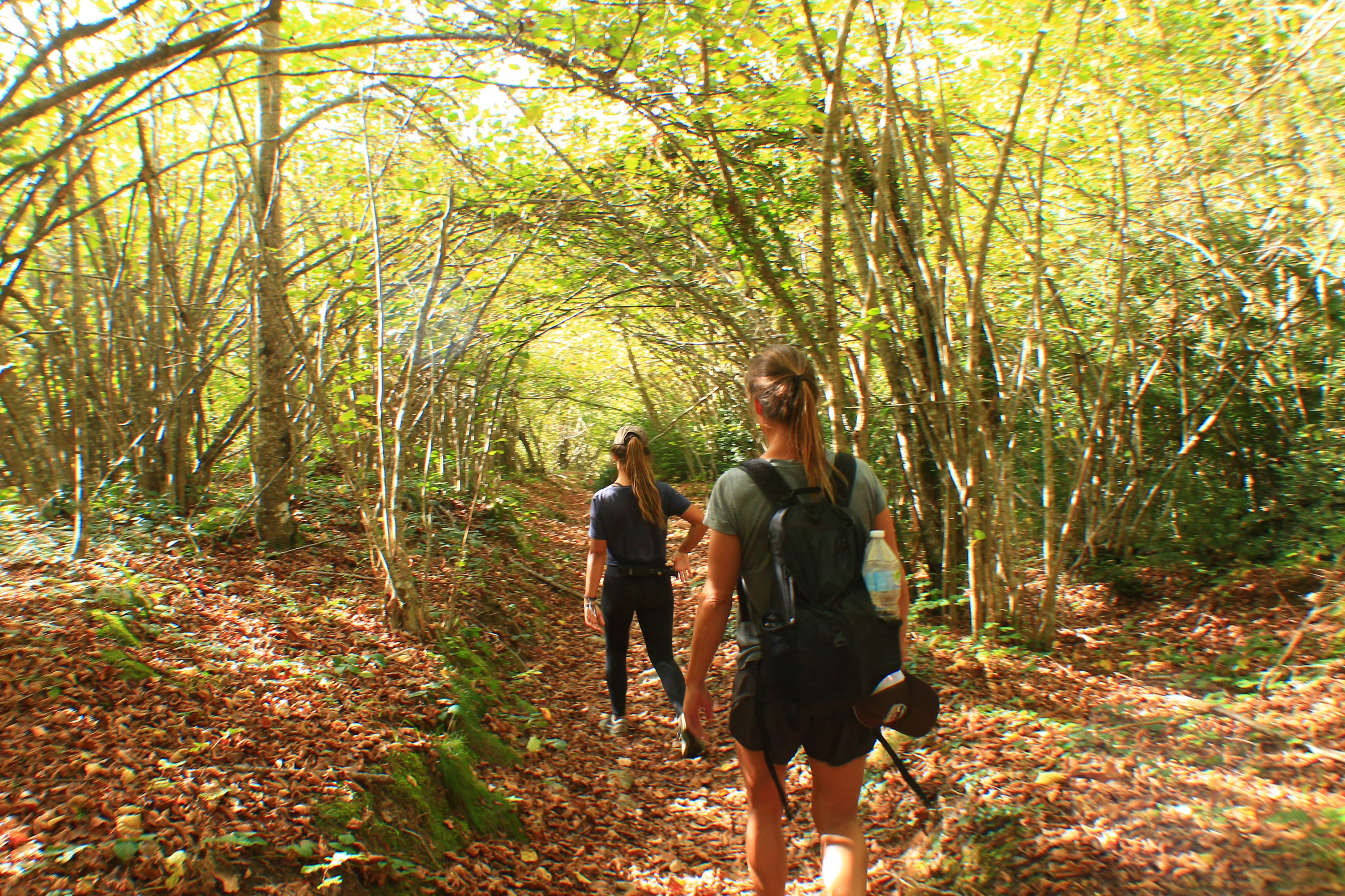 Hike through La Chemin de la Mature