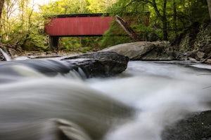 Hike to the Thomas Mill Covered Bridge