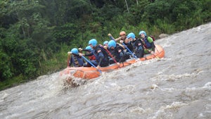 Rafting in Pastaza River, Baños de Agua Santa