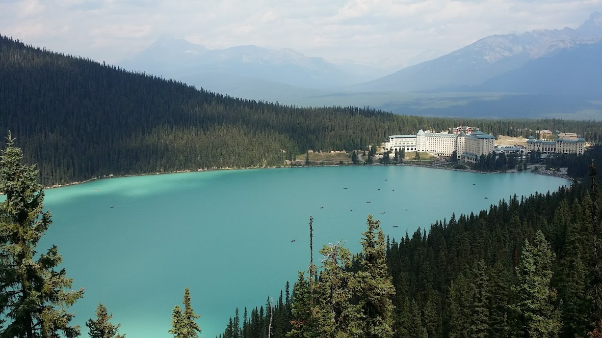 Hike to the Lake Louise Overlook